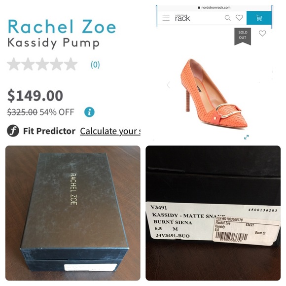 RACHEL ZOE Kassidy Stacked 3” Heel 6.5 NWB - Picture 2 of 8